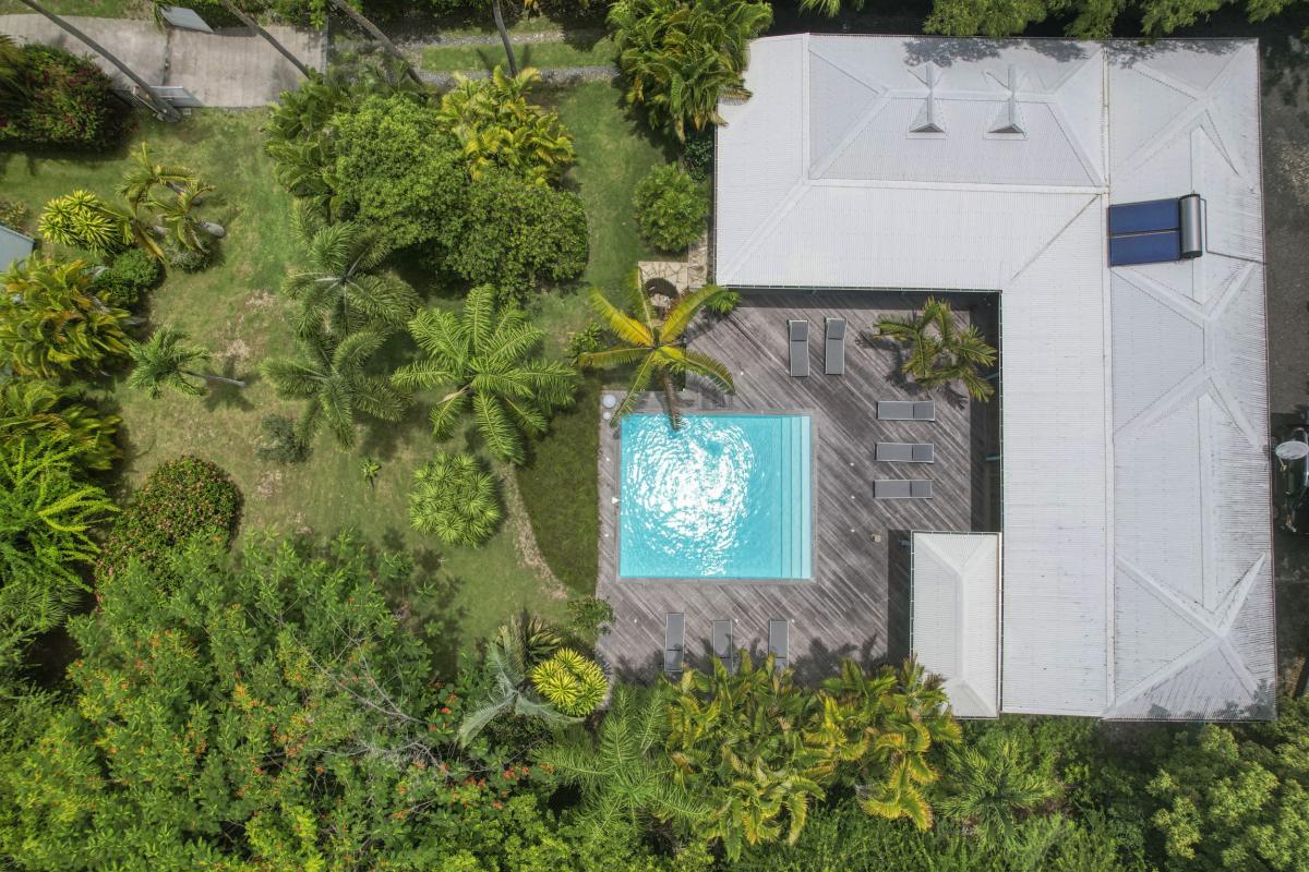 56.Location villa piscine Saint François Guadeloupe_Vue du ciel